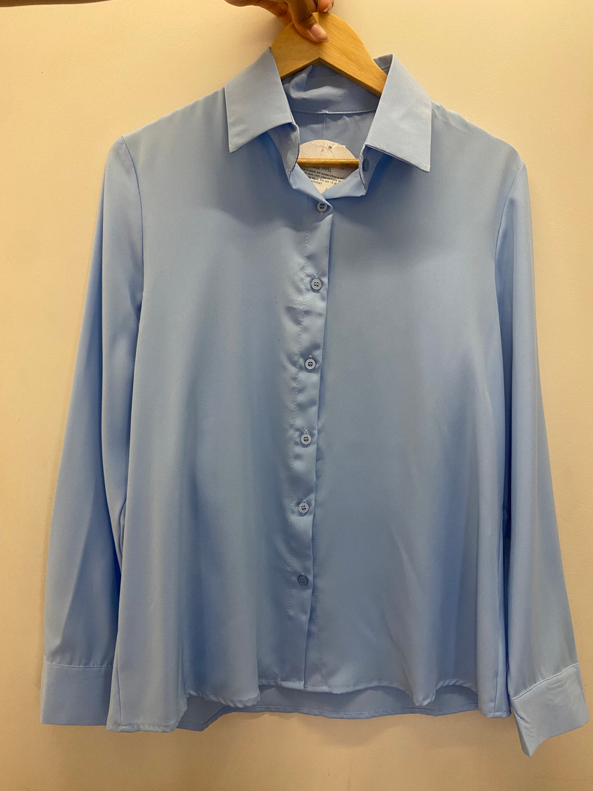 Camisa Arpoador Azul Bebê Tamanho P e M