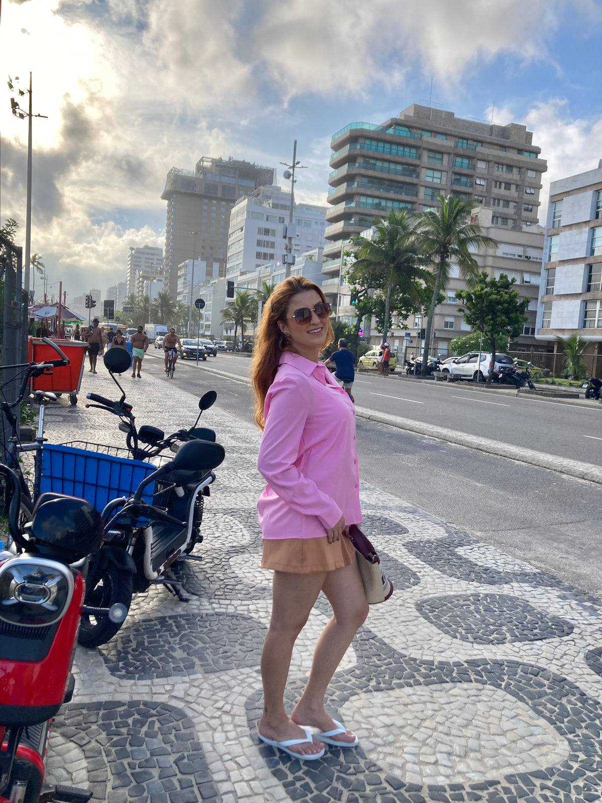 Camisa Arpoador Rosa Tamanho M