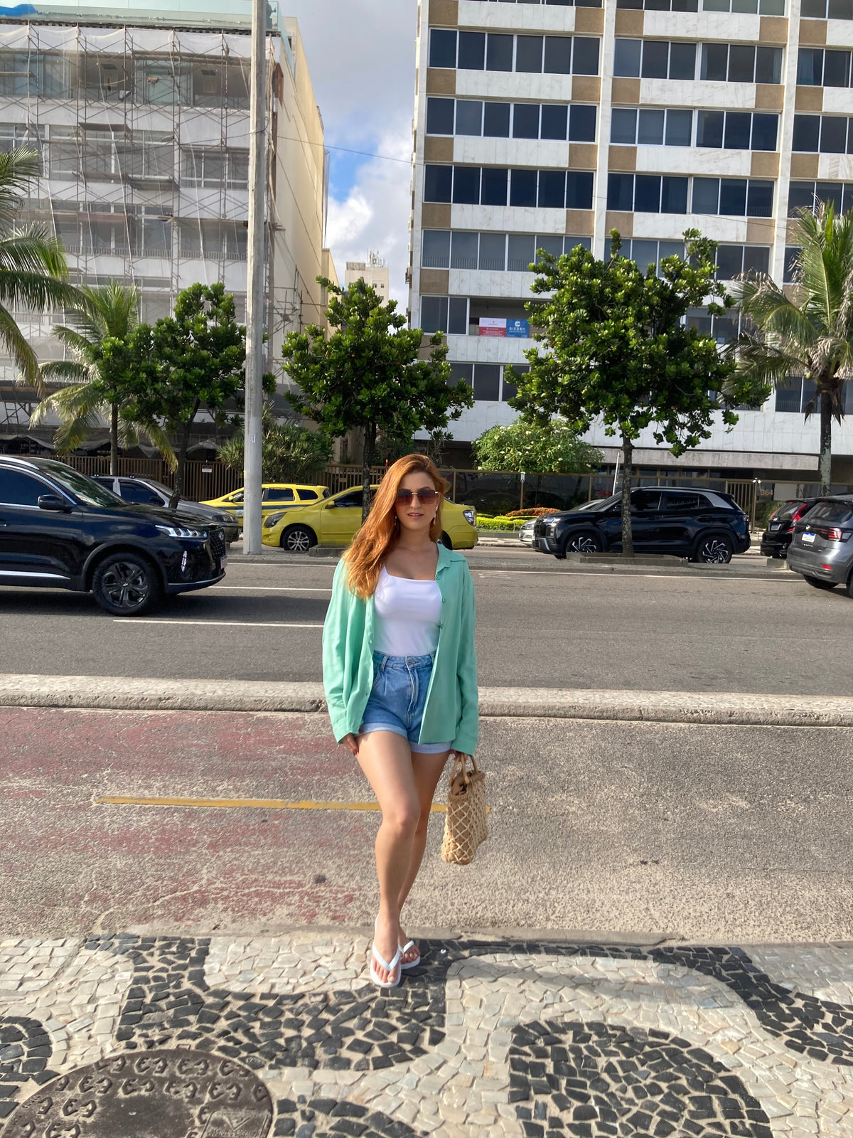 Camisa Leblon Verde Menta Tamanho G