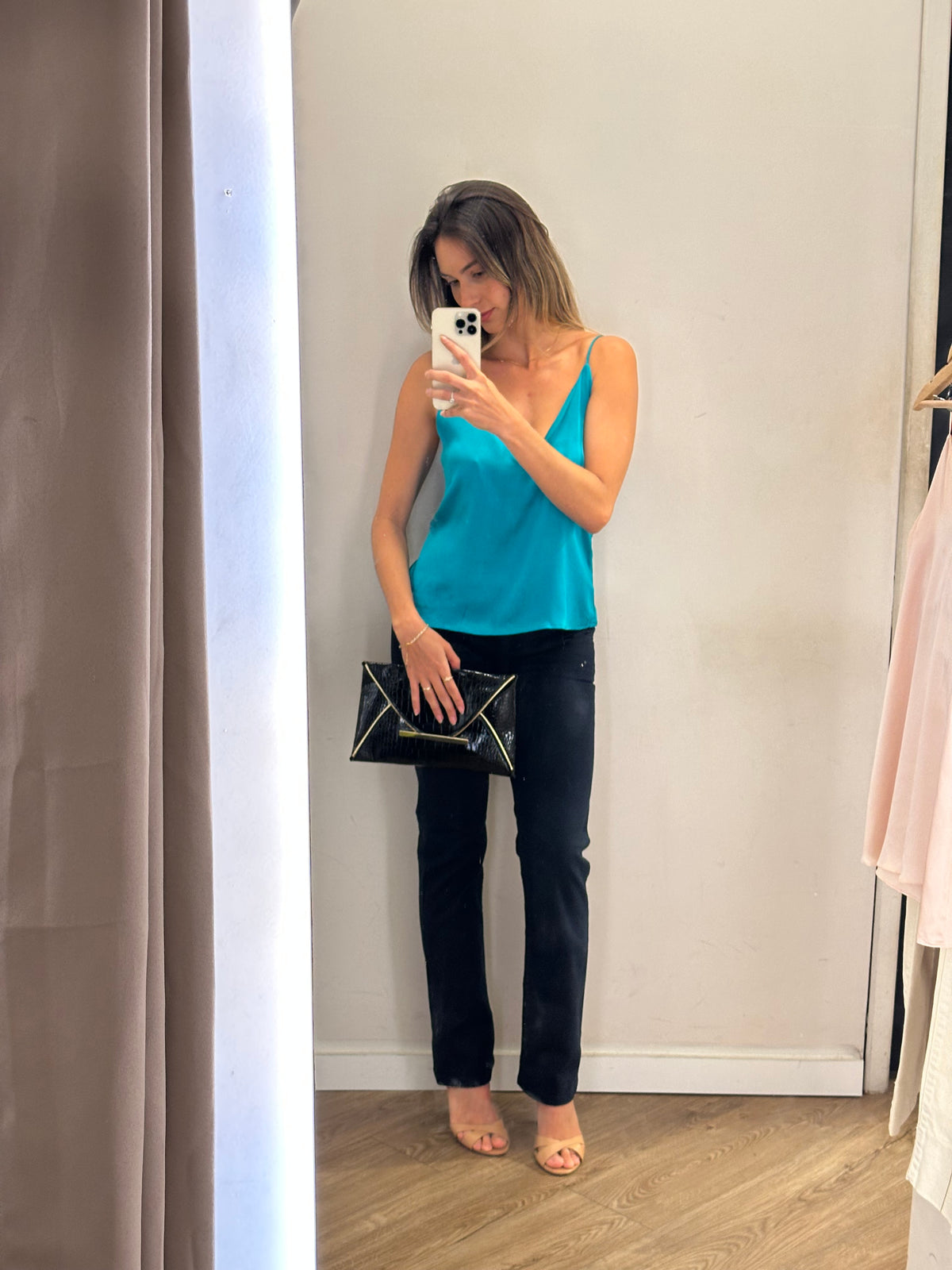 Calça Armani Jeans Marinho Tamanho 36