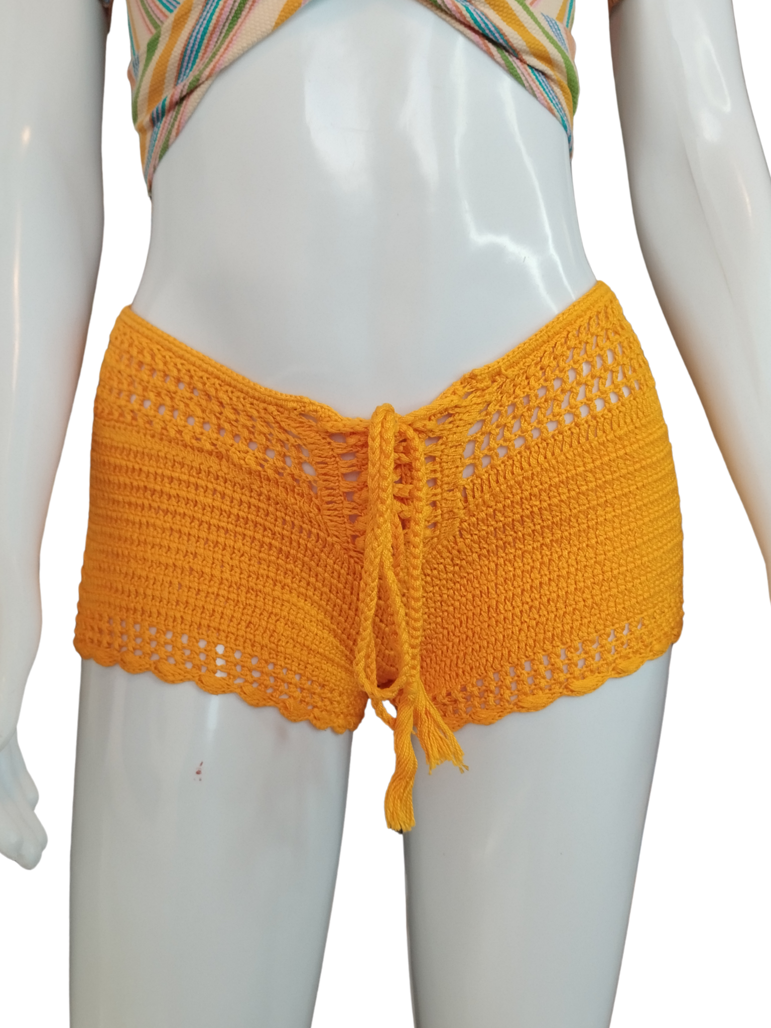 Short Croche Saída de Praia tamanho P