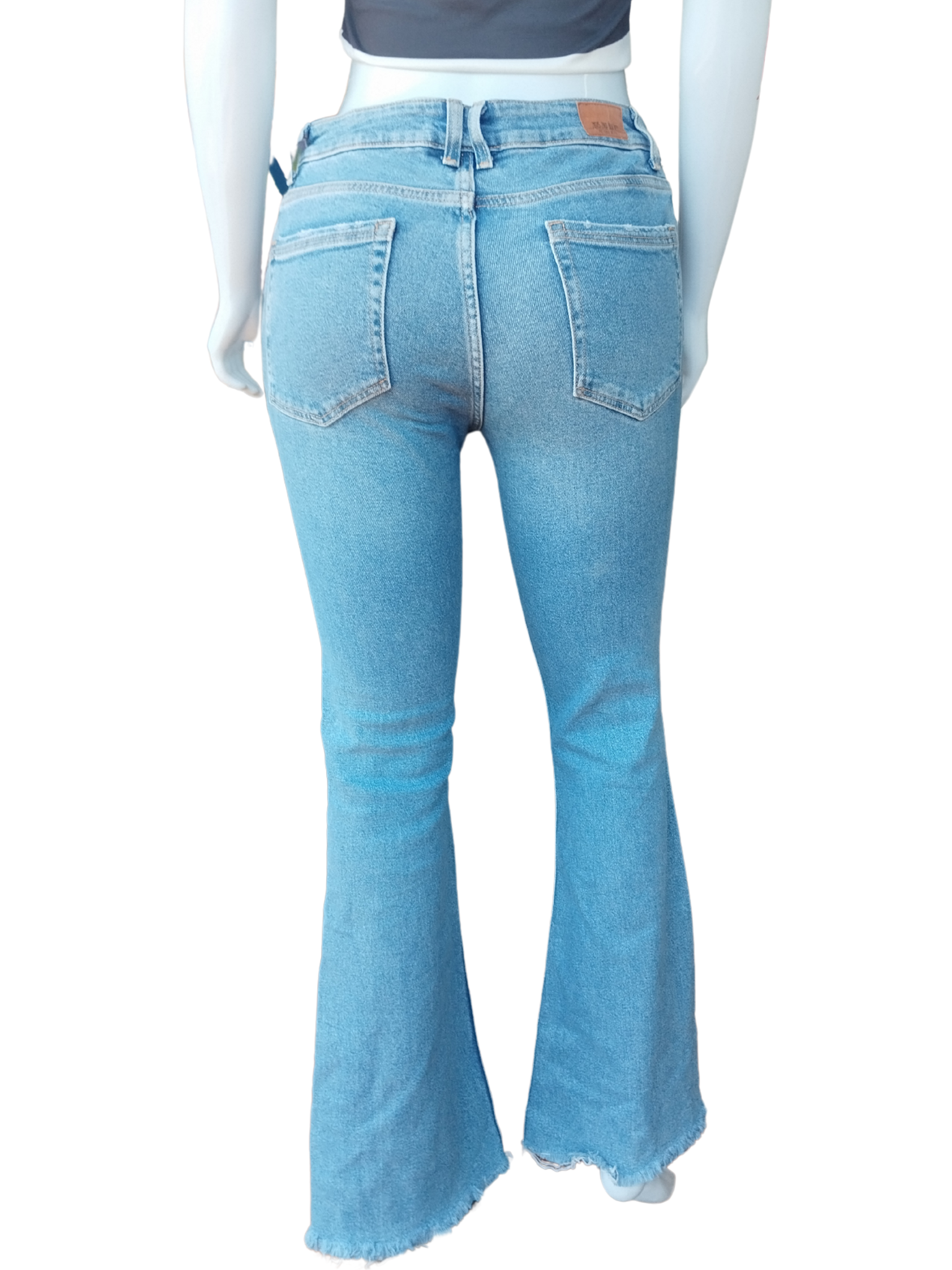 Calça Zara Jeans Wide Leg tamanho 36