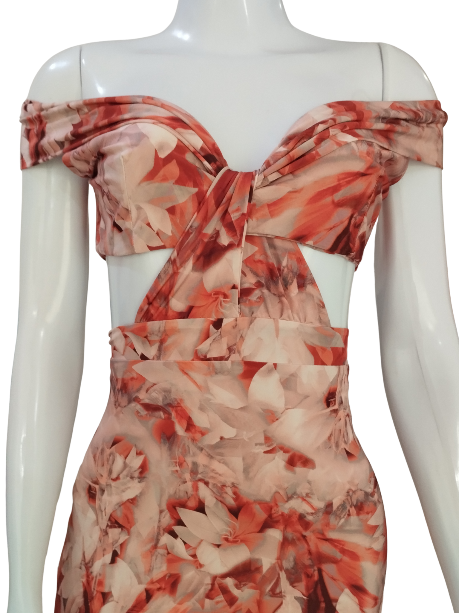 Vestido Agatha Longo Floral tamanho G