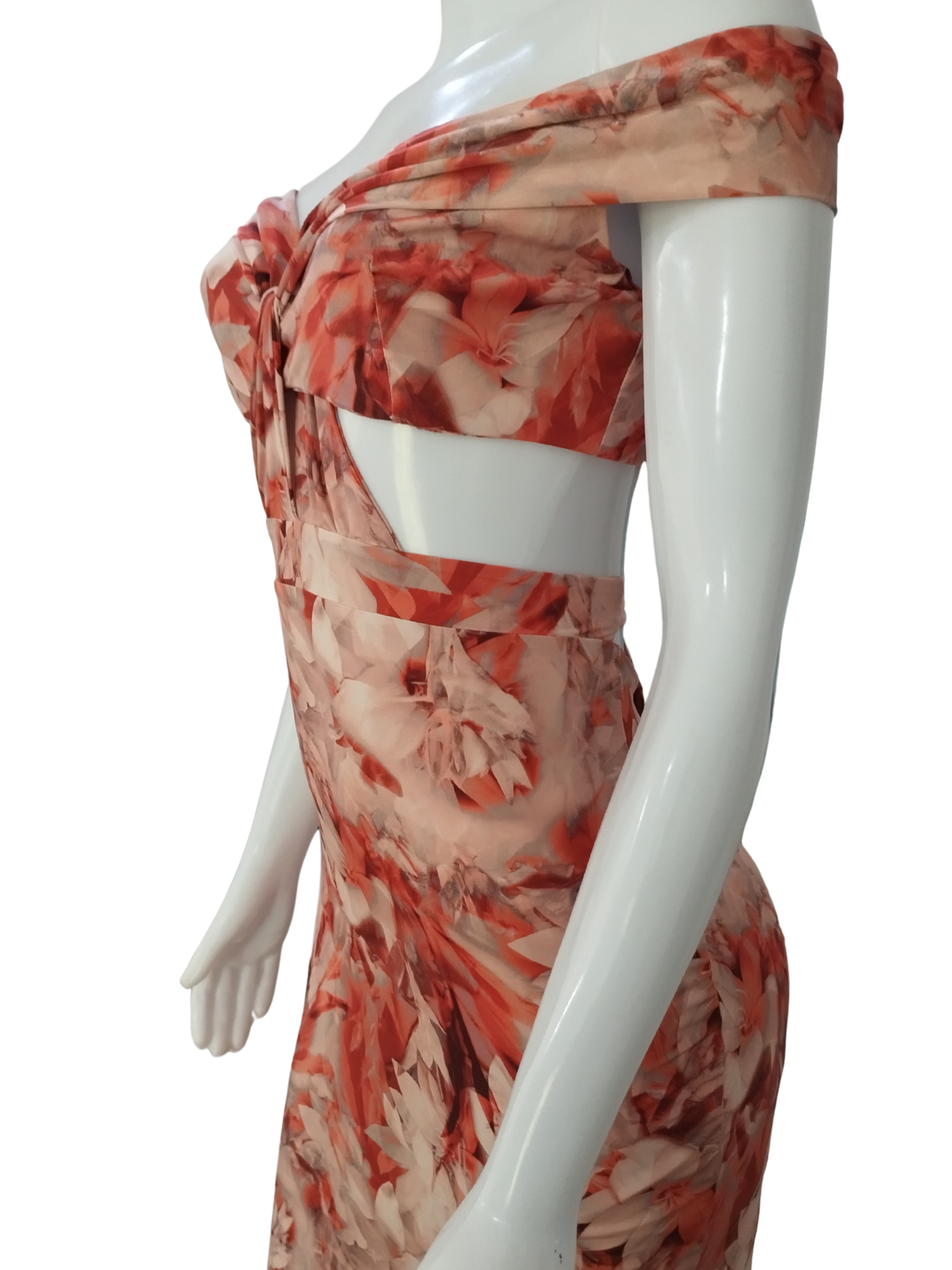 Vestido Agatha Longo Floral tamanho G