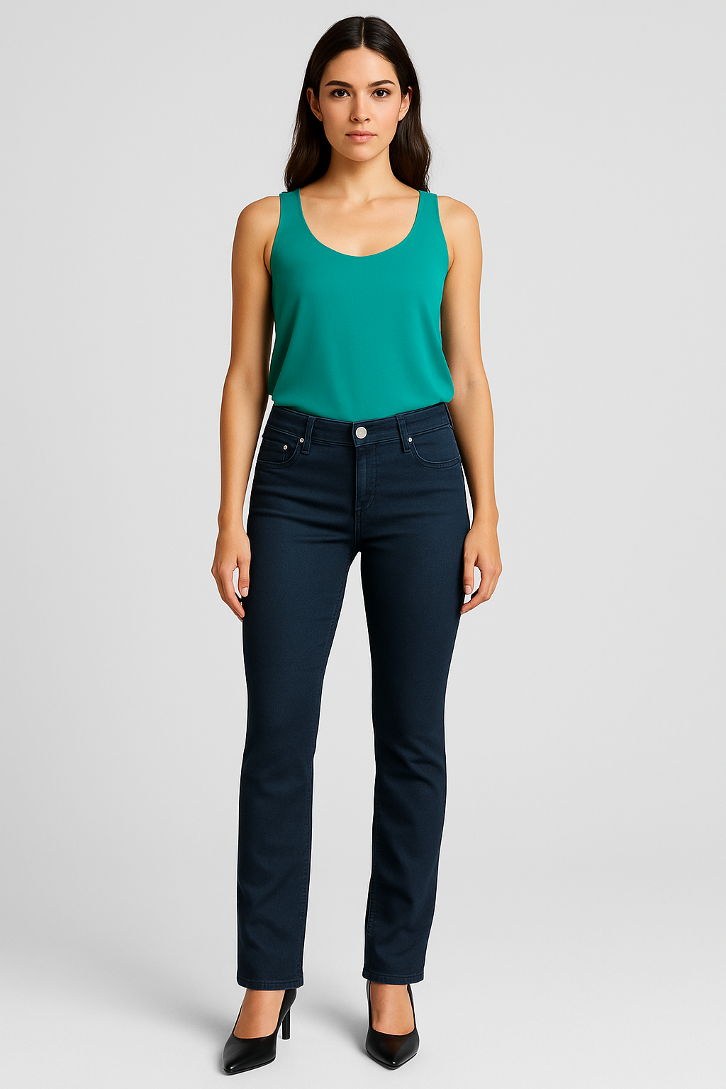 Calça Armani Jeans Preto Tamanho 38