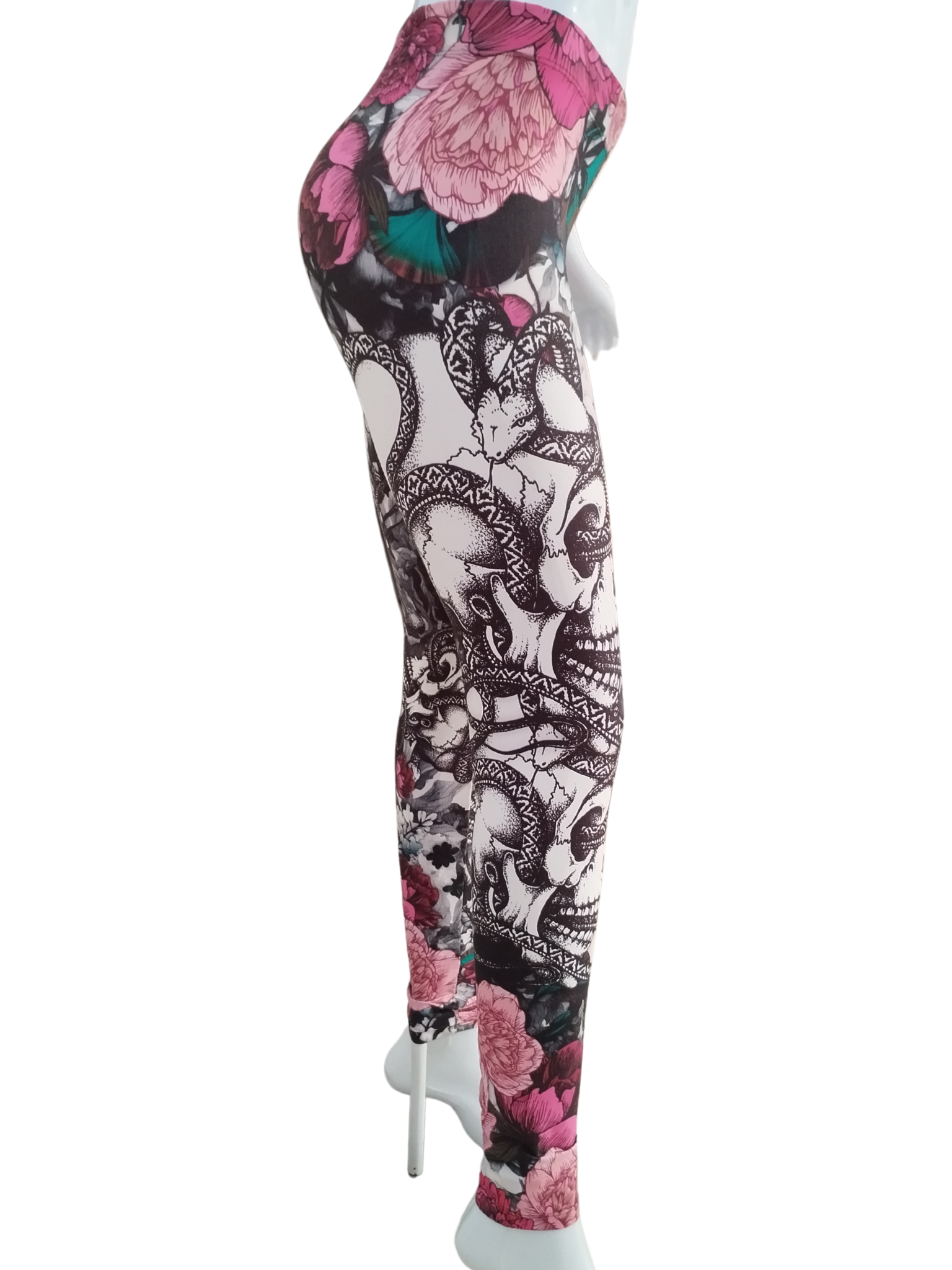 Calça Labellamafia Legging Floral Rosa Tamanho P