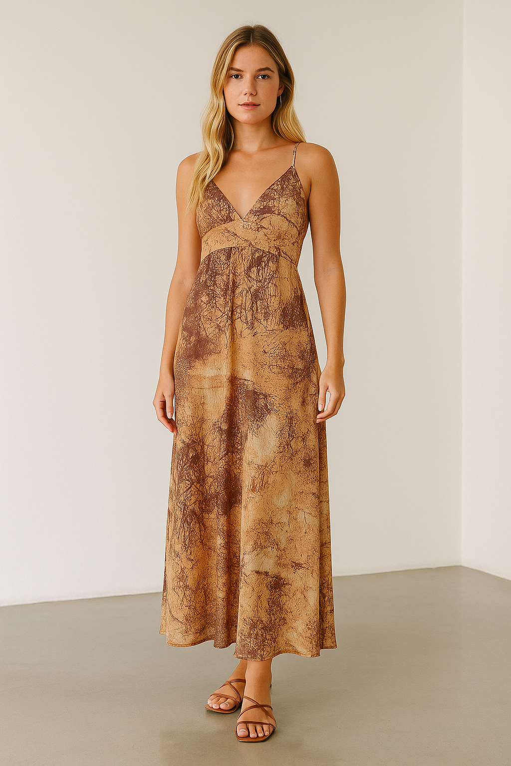 Vestido Longo Cobra Costas Nuas Animal Print tamanho PP