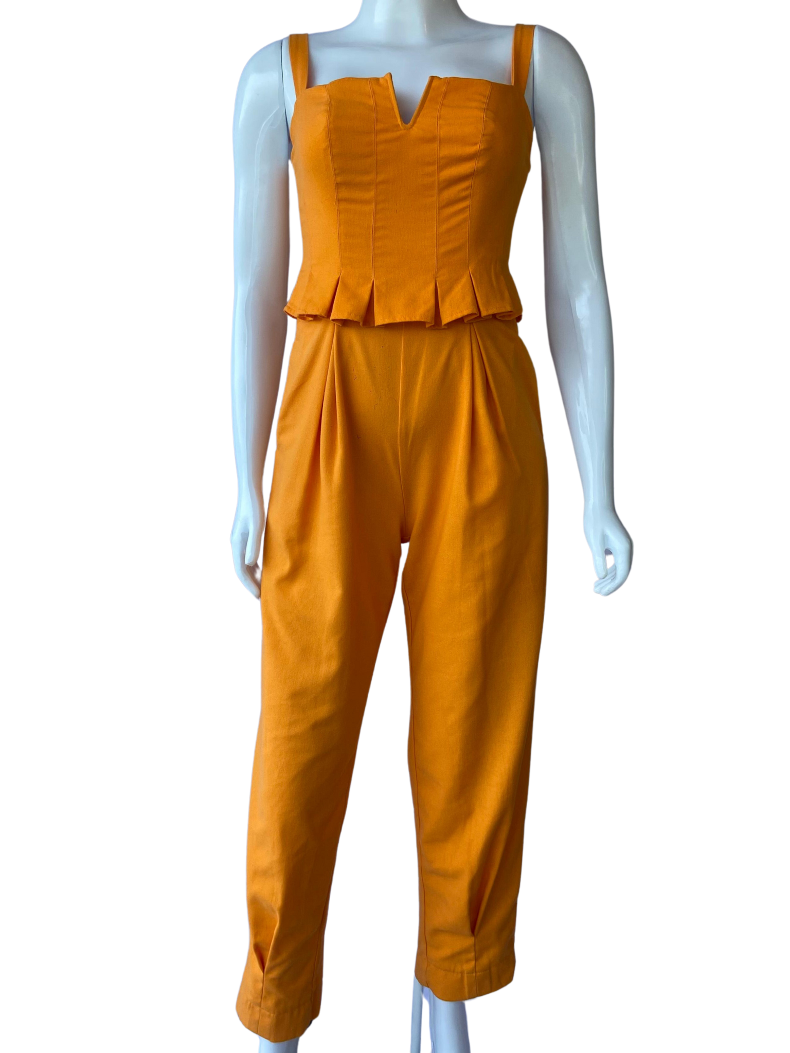 Macacão Farm Corselet Coral tamanho PP