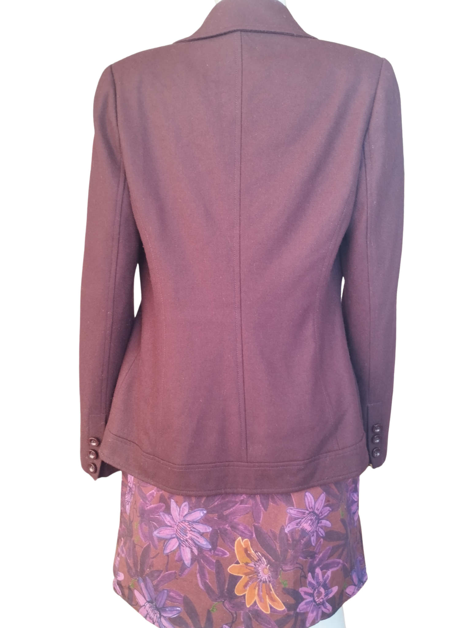 Blazer Alfaiataria Morina Fashion Uva tamanho M