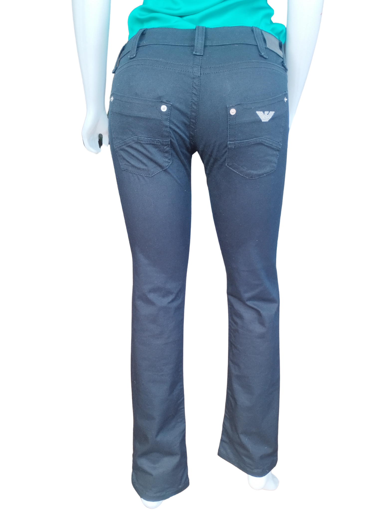 Calça Armani Jeans Preto Tamanho 38