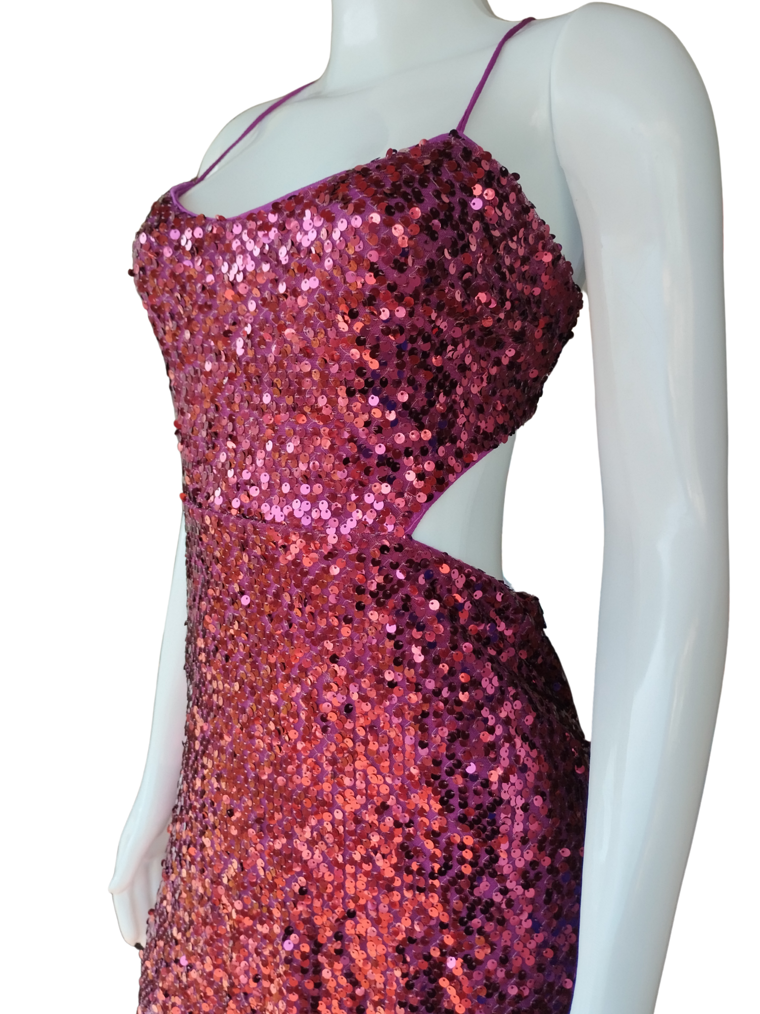 Vestido Colcci Paete Rosa tamanho M