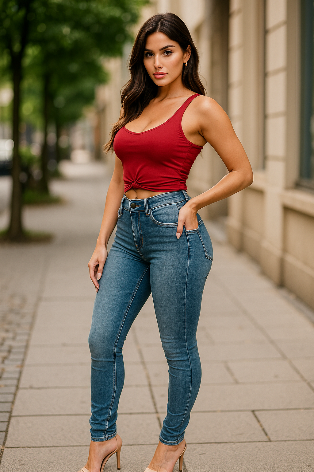 Calça Modab Jeans Modeladora tamanho 38