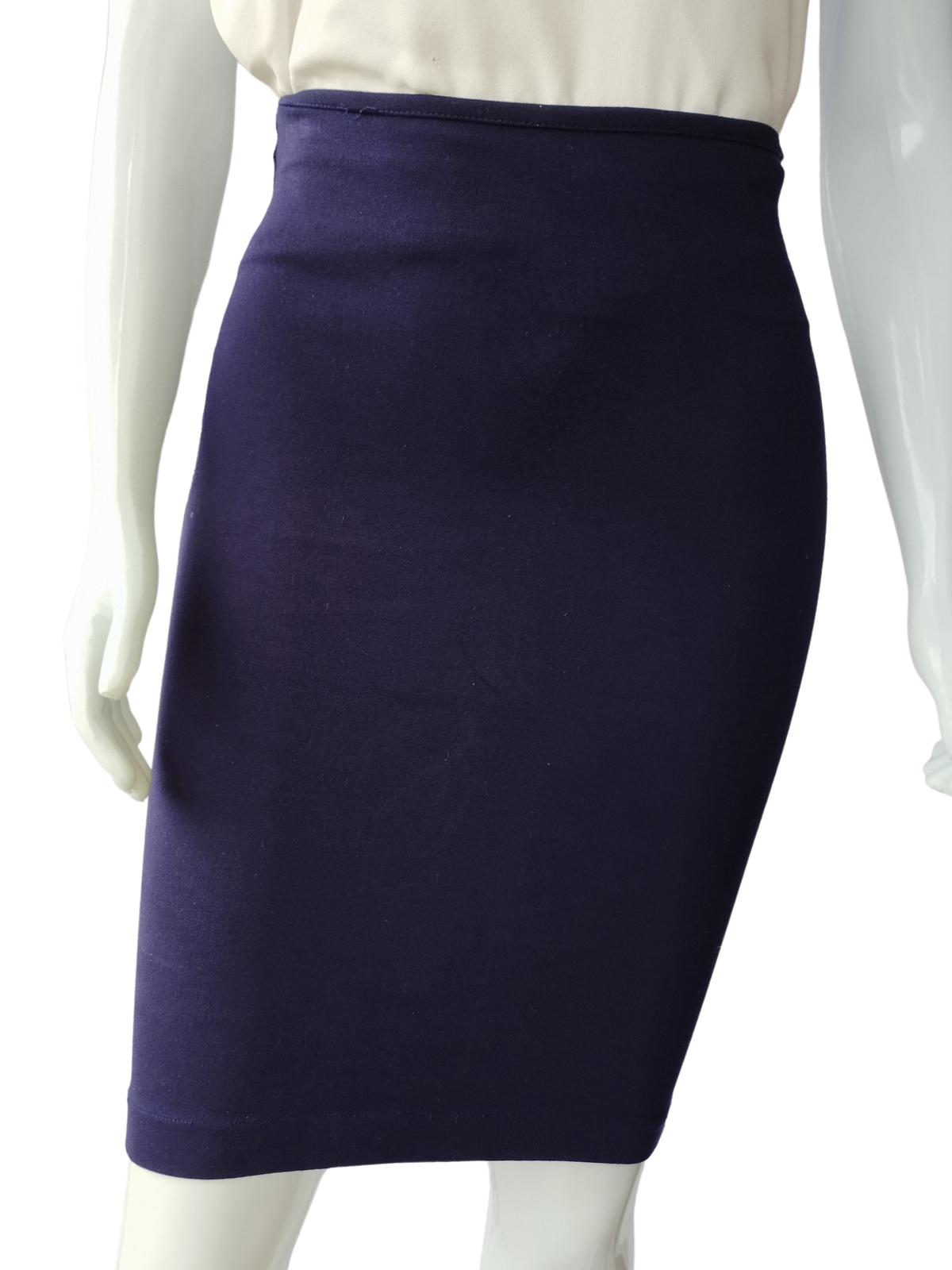 Saia Ecletic Tubinho Azul Marinho tamanho P