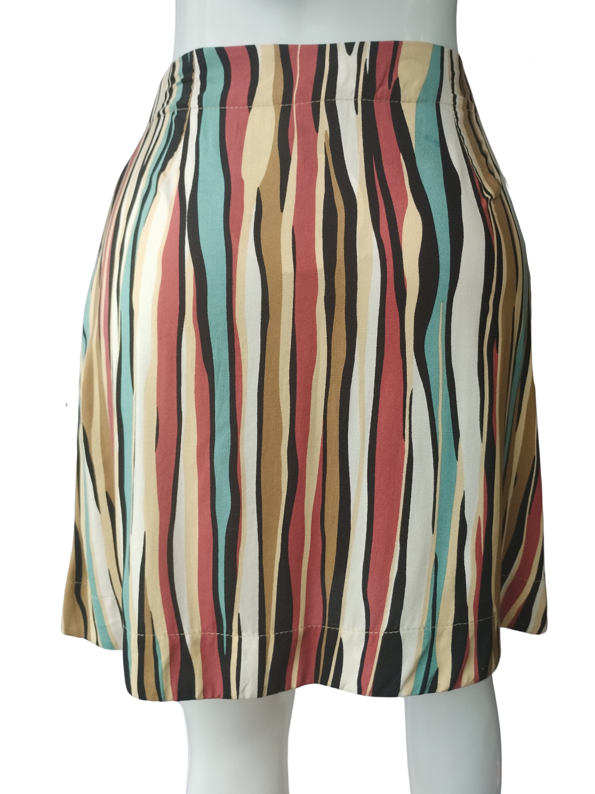 Saia Nanda Miranda Arte Animal Print tamanho P