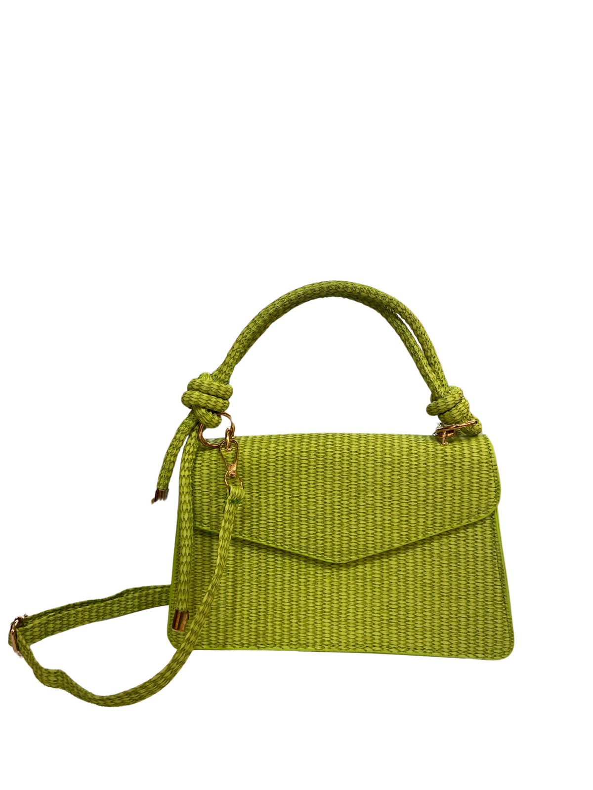 Bolsa Crossbody Minimalista Carta Verde