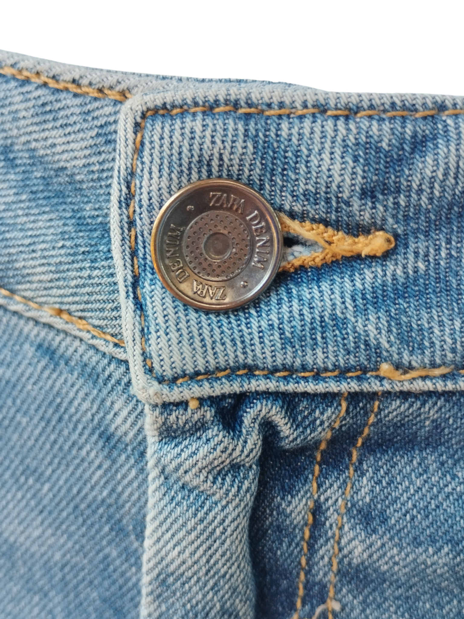 Calça Zara Jeans Wide Leg tamanho 36