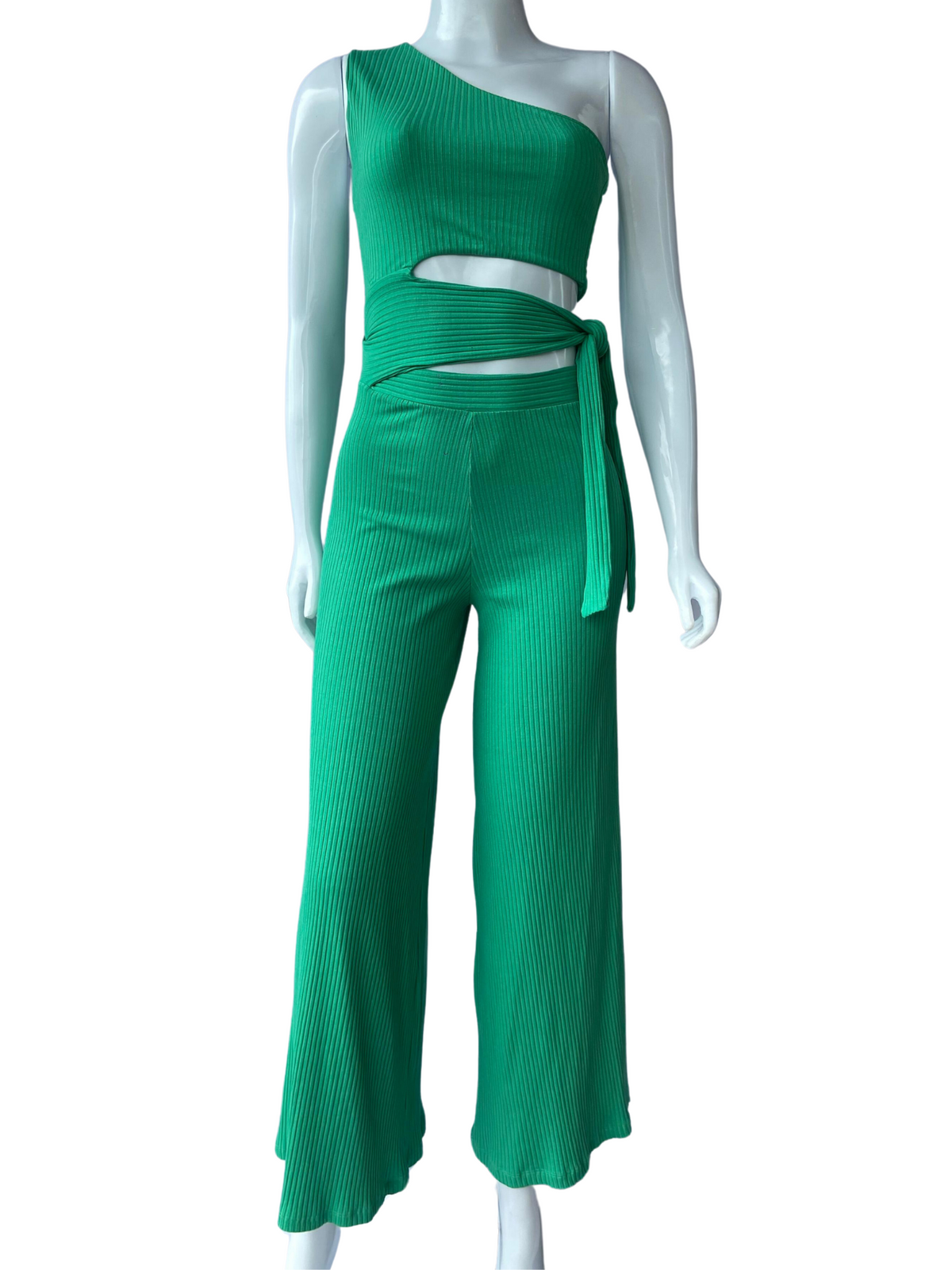 Macacão Farm Ribana Pantalona Verde tamanho P