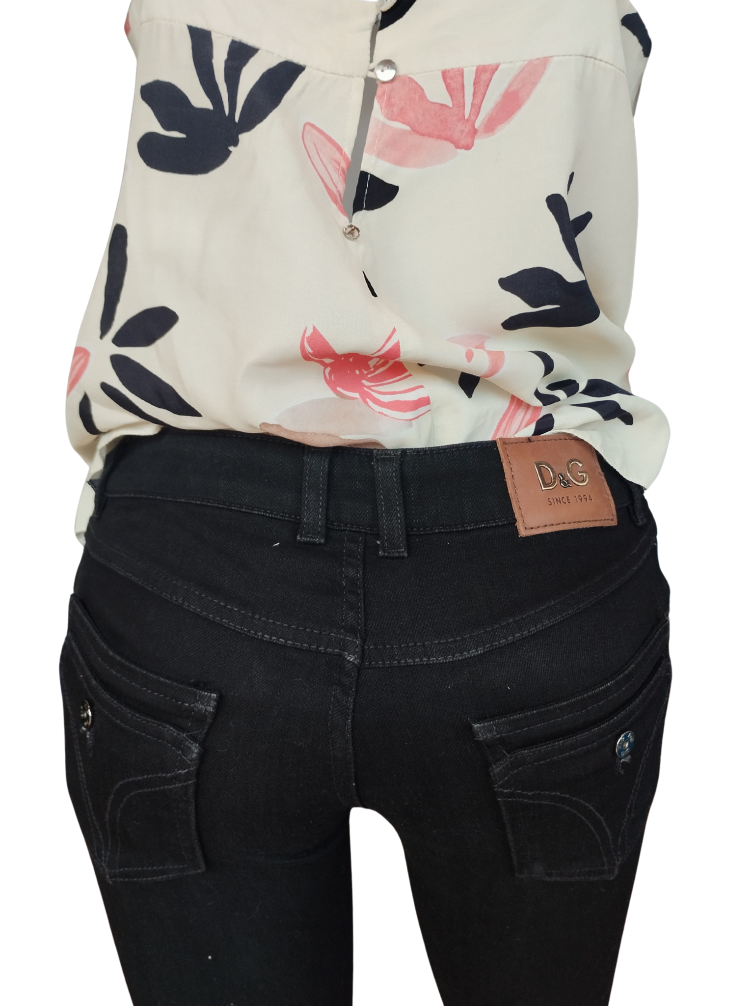 Calça Jeans Dolce & Gabbana Preto tamanho 38