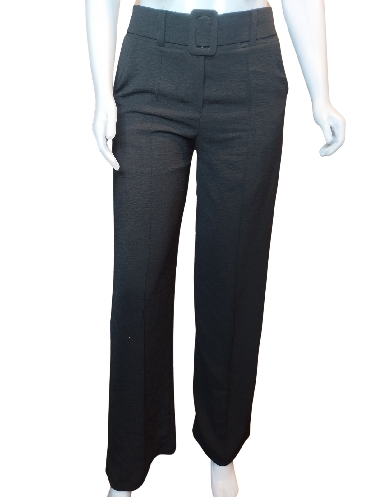 Calça Alfaiataria Cinto Preto tamanho M