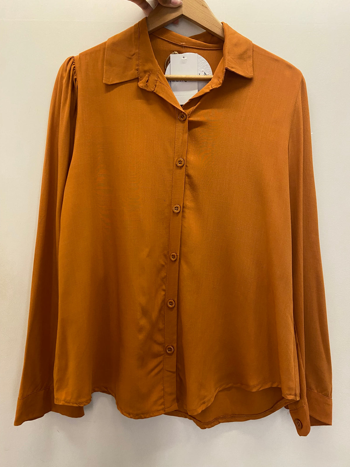 Camisa Leblon Castanho Tamanho M