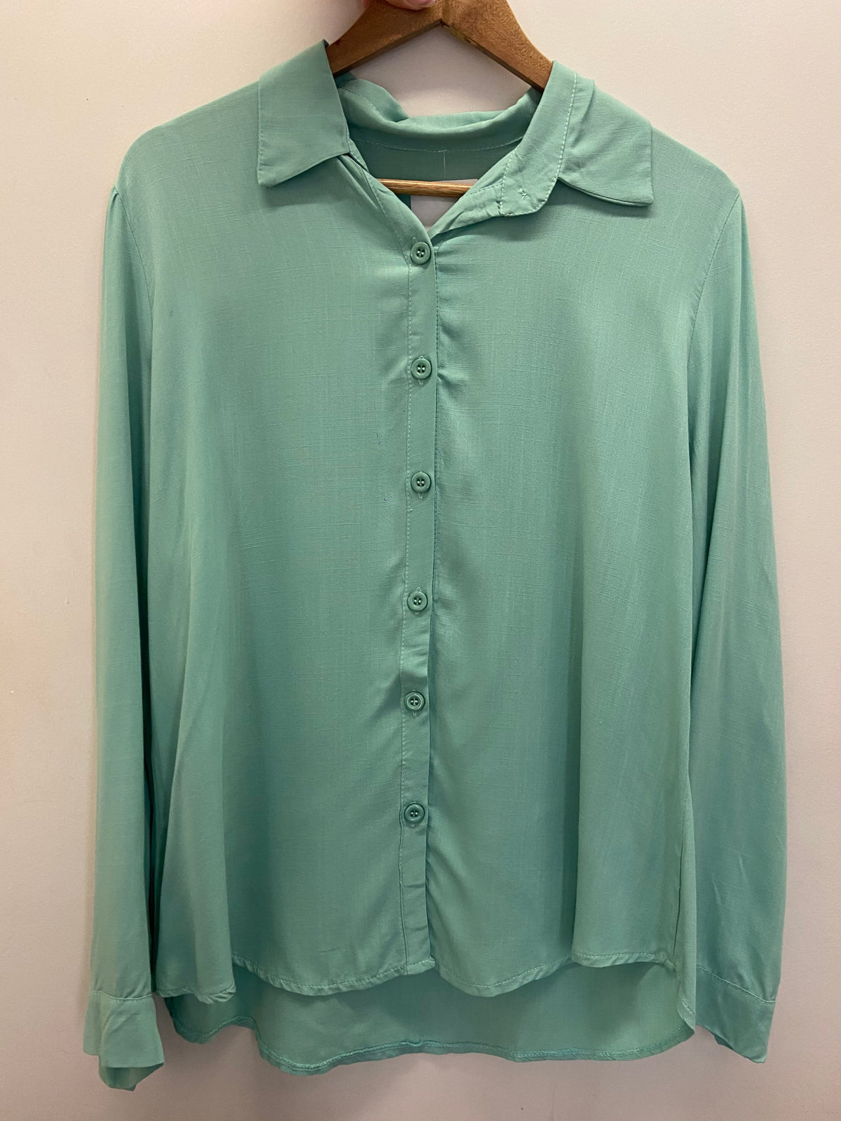 Camisa Leblon Verde Menta Tamanho G