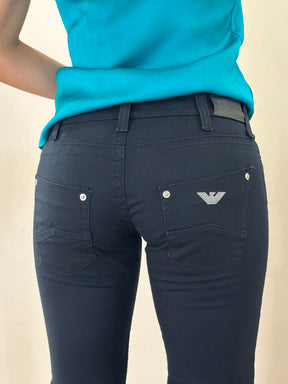 Calça Armani Jeans Preto Tamanho 38