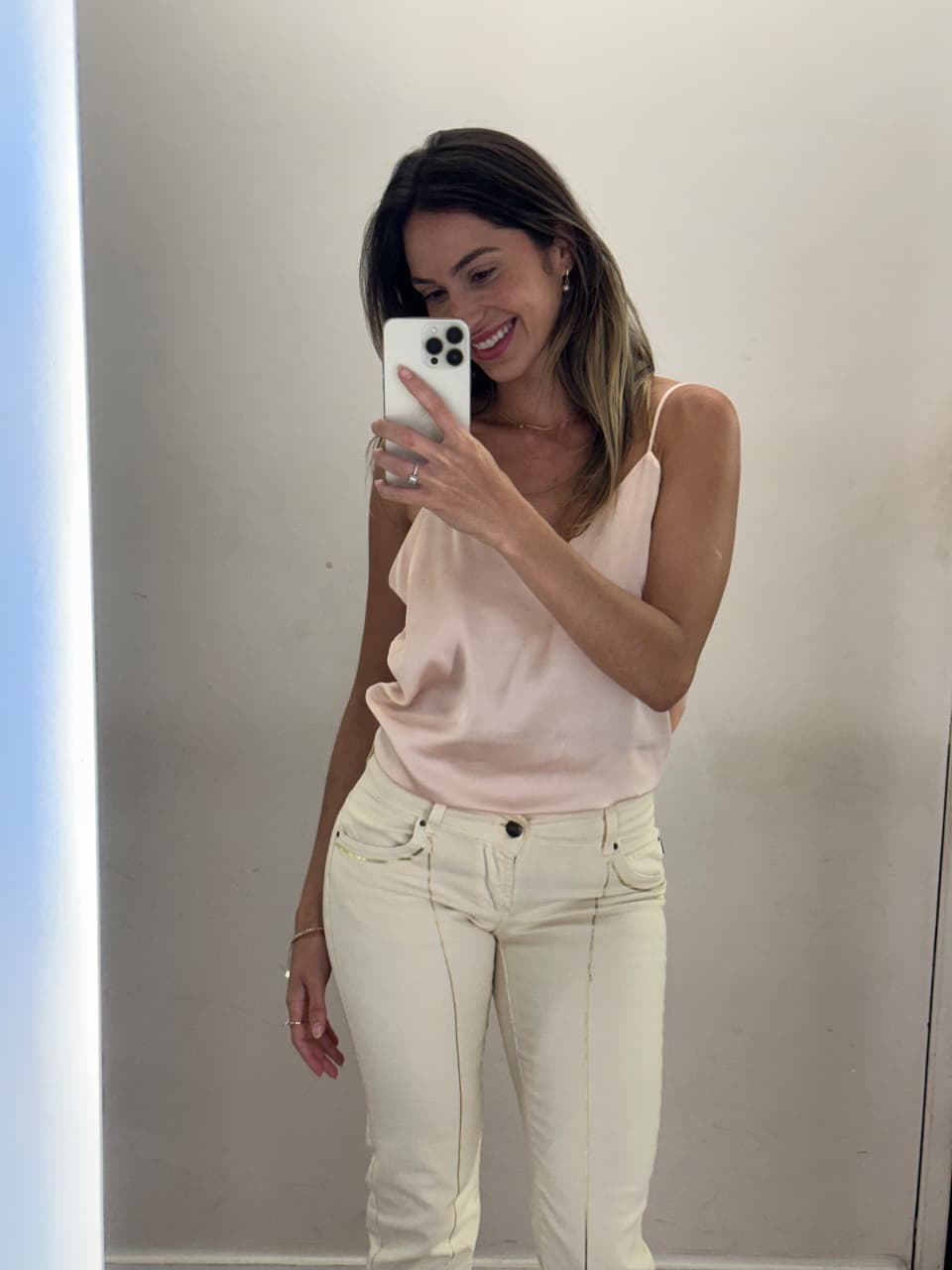 Blusa Botswana Cetim Rose Tam M