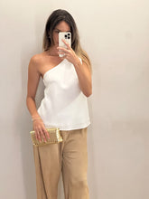 Blusa Fivela Ombro Branco Tam P