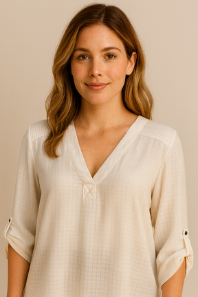 Blusa Cortelle Social Branco Tamanho G