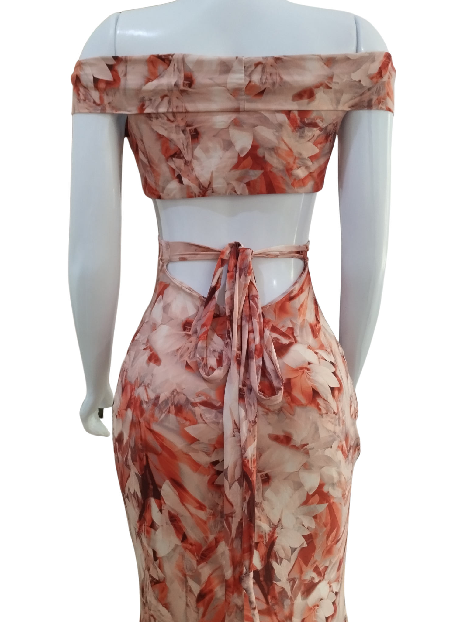 Vestido Agatha Longo Floral tamanho G