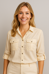 Camisa AK Urban Social Marfim Tamanho 42