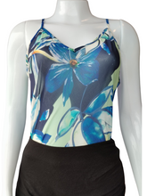 Blusa Agatha Floral Azul tamanho 42