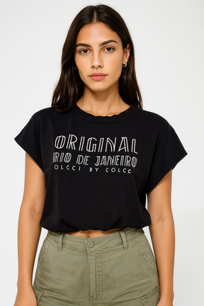 Blusa Cropped Colcci - M