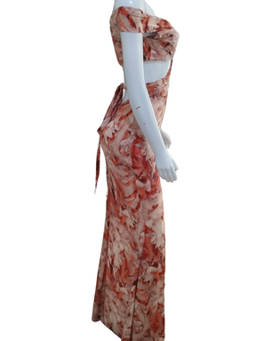 Vestido Agatha Longo Floral tamanho G