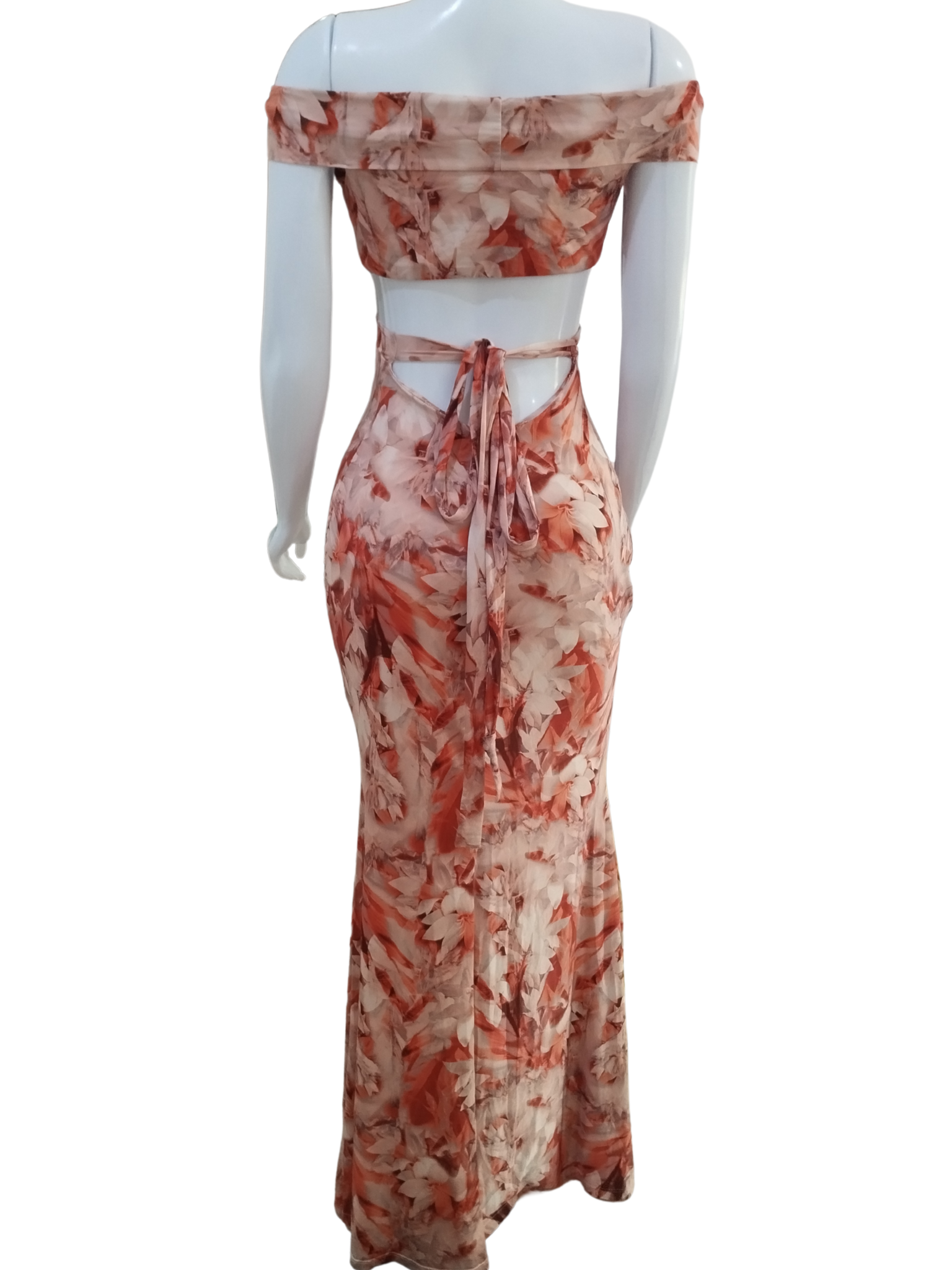 Vestido Agatha Longo Floral tamanho G